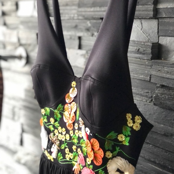 Clover canyon neoprene bra/ tropical embroideries - Picture 4 of 7